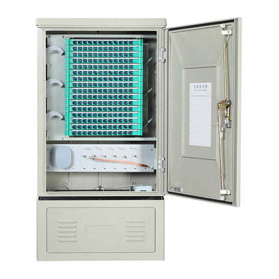 SMC 144 F 光ファイバークロスキャビネット IP55 フロアスタンド