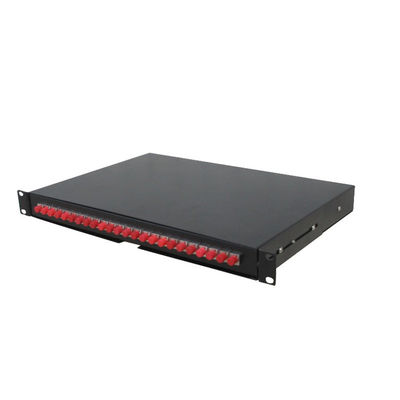屋内 FC コネクタ ラックマウント型光ファイバーパッチパネル ODF