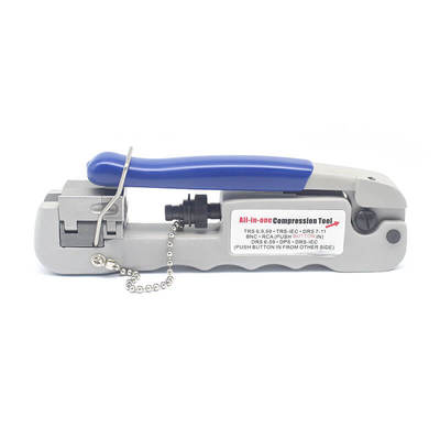 BNC RCA TRS DRSケーブルのための産業用360°圧縮ツール