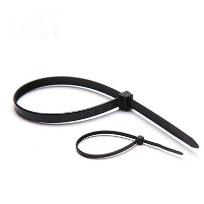 Self-locking 100pcs Nylon Cable Ties for UV Resistant Cable Tile PA66 Material Outlet