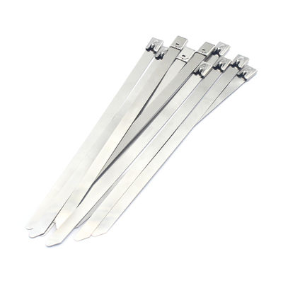 Metallic Self-locking Zip Ties 100pcs/bag Stainless Steel Cable Ties 304/316/201 Banding