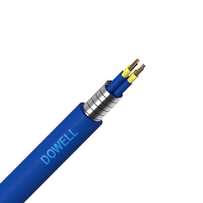 GJASFKV Indoor  Fiber Optic Cable Multi-core Armored WithG652D G657A For Data Transfer