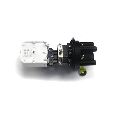 48FO Optical Splice Closure Fiber Dome Enclosure 1 In 3 Out Dustproof  Waterproof