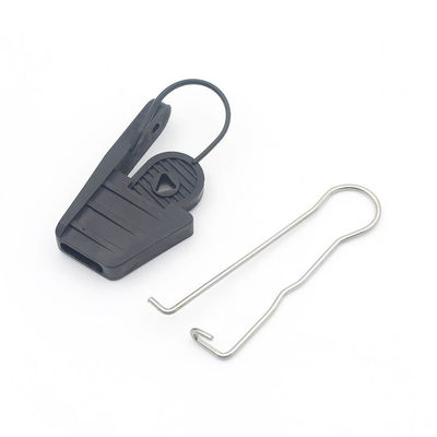 Economical Nylon Fiber Drop Wire Clamp With Stainless Steel Hook