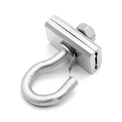 C-type Galvanized Steel Draw Hook For Fiber Optic Cabling