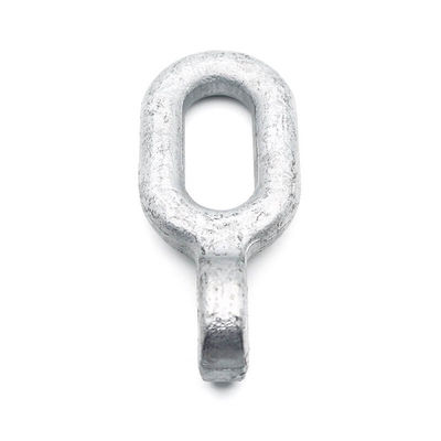 Malleable Iron Twisted Chain Link Heavy Duty Pole Clamp For Power Station