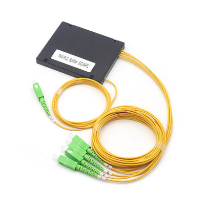 Customized Fiber Optic Plc Splitter 1*4 1*8 1*16 1*32 1*64 PVC
