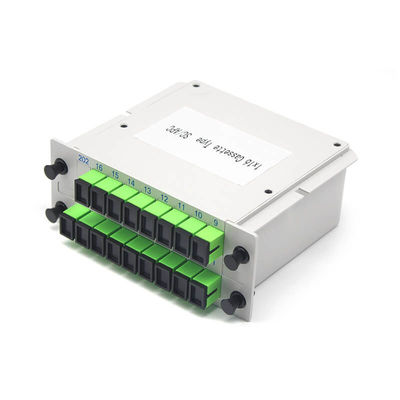 1*2 2*2 1*4 2*4 Fiber Optic Plc Splitter With PVC LSZH Jacket