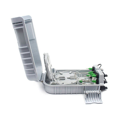 Indoor Wall Mounting Fiber Optic Distribution Box 8 Cores Waterproof IP55