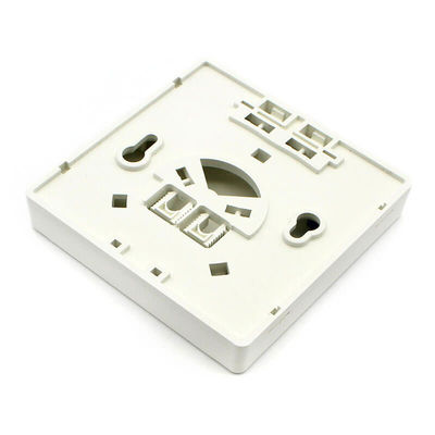 Plastic White Fiber Optic Terminal Socket SC 2 Ports G657 Fiber
