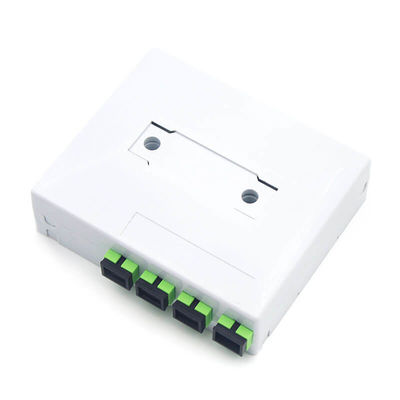 4FO 8FO Fiber Optic Terminal Socket Plastic Indoor Use For Fiber Management