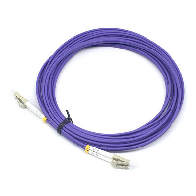 LSZH DX Fibre Patch Leads Custom Fiber Optic Patch Cables Multimode