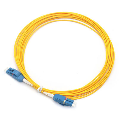 G652D G657A1 DX LC UPC to LC UPC SM Uniboot Fiber Optic Patch Cord with LC/SC/MPO Compatibility