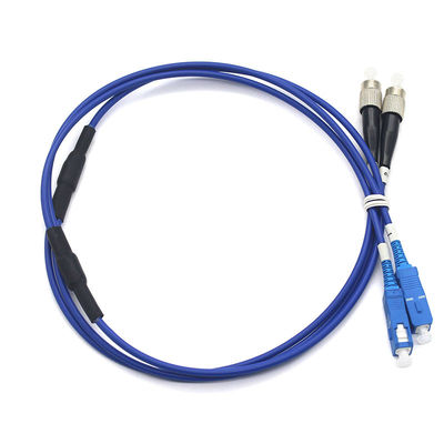 LSZH Duplex Sc Fiber Patch Cable Lc Fiber Jumper SC/UPC To FC/UPC