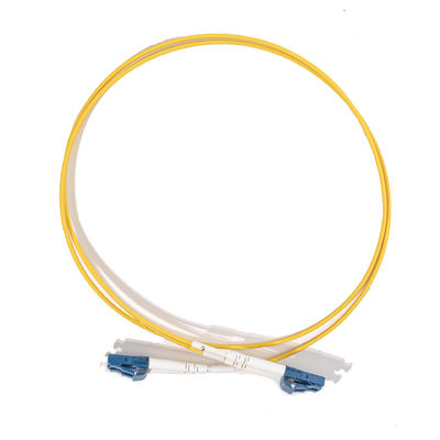 Simplex Dx LC UPC To LC UPC Fiber Optic Cable Patch Cord LSZH 3.0MM, 5meter