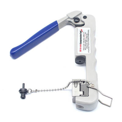 Industrial 360° Compression Tool for BNC RCA TRS DRS Cables