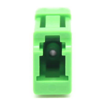 FTTH Network LC APC Simplex Optical Fiber Adapter with High Return Loss, Low Insertion Loss, and Push-and-Pull Structure