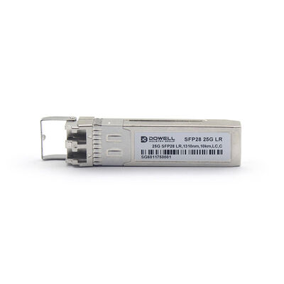 25Gb/s 1310nm 10km SFP28 Transceiver For High Speed 25G Ethernet Data Centers