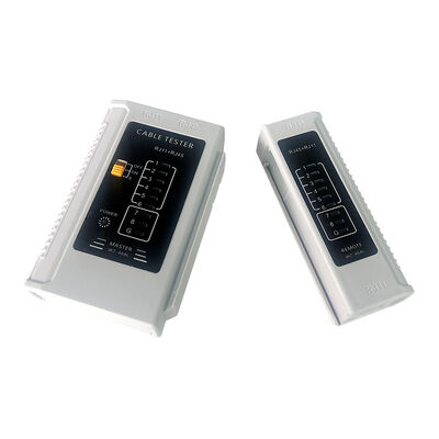 ABS Plastic Cat5, Cat5e, Cat6, Cat6A, RJ45 RJ11 Network Cable Tester