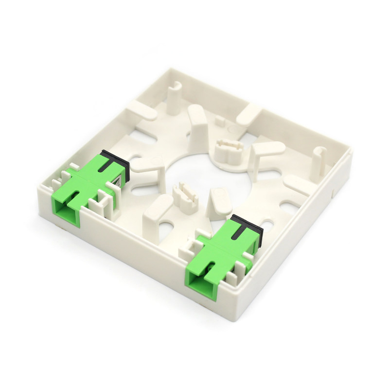 4FO 8FO Fiber Optic Terminal Socket Plastic Indoor Use For Fiber Management