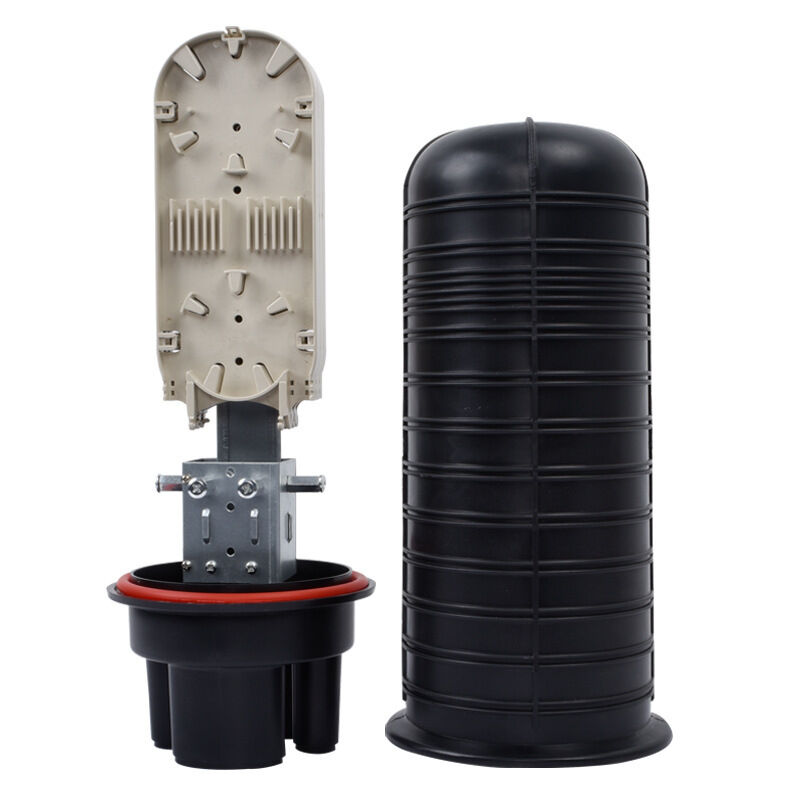 Dome Type IP68 Fiber Optic Cable Joint Closure with 48/96/144 Cores and 24/48/72/96/144/288F Capacity