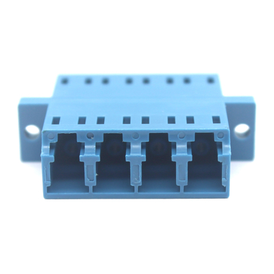 FTTH LC UPC オプティカル・クワッドプレックス アダプタ フレンジ耐久性 0.2 dB 500 サイクル通過