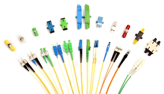 OM4 マルチモード Sc Apc ファイバーコネクタ デュプレックス 0.2dB 挿入損失