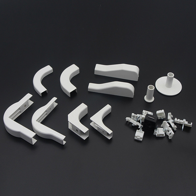 ABS 光ファイバー プラスチック アクセサリー ケーブル ワイアリング 右曲がり角 壁チューブ ケーブル クリップ