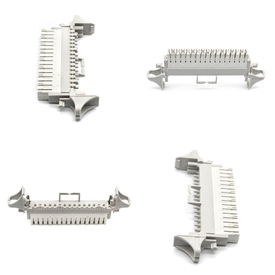 熱塑性脱線 Stg 2000 ポウエット型 Euro Rj45 Cat.5 ソケット8ペアIDCモジュール