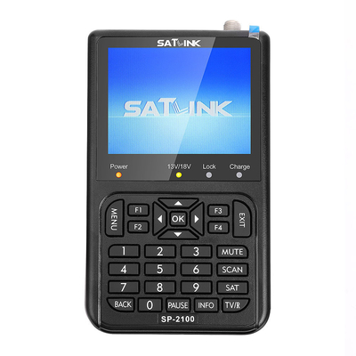 シグナルファインダー SATLINK SP-2100 DVB-S2 高画質衛星メーター 950-2150 MHz LNB入力
