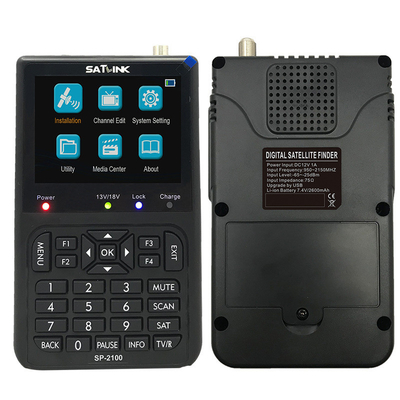 シグナルファインダー SATLINK SP-2100 DVB-S2 高画質衛星メーター 950-2150 MHz LNB入力