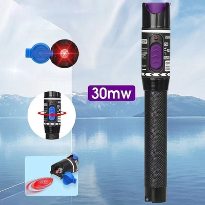 オプティックファイバー レッドライトペン 10mw 視覚障害検出器 50km VFL 30 KM 時間 1年 1時間