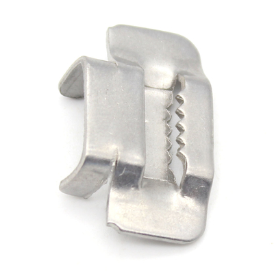 ステンレス鋼 1/4 インチ 幅*0.12 mm 厚さ 100 pcs パック 耳錠 帯帯 ストラップ ブックル