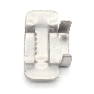 ステンレス鋼 1/4 インチ 幅*0.12 mm 厚さ 100 pcs パック 耳錠 帯帯 ストラップ ブックル