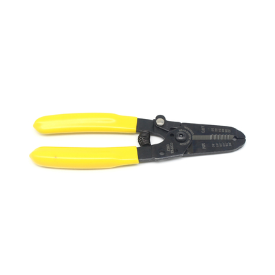 工業用電気ワイヤストリッパー ブラックオキシド 20-30 AWG 0.80-0.25 mm 黄色 ハンドル