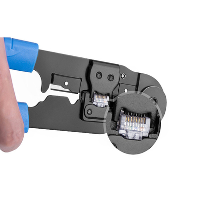 ネットワークLANケーブル 8P8C Cat5/5e/6/6a catx Rj45 Rj11のための産業用クリーミングツール