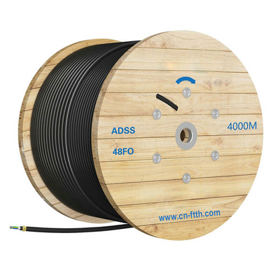 PE単調ファイバーケーブル ADSS 屋外通信ネットワーク