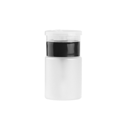 プッシュタイプ 60ML 光ファイバー ミニアルコールボトル プラスチックリーク防止