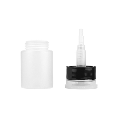 プッシュタイプ 60ML 光ファイバー ミニアルコールボトル プラスチックリーク防止
