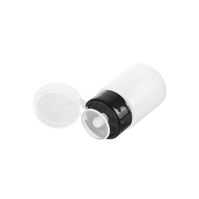 プッシュタイプ 60ML 光ファイバー ミニアルコールボトル プラスチックリーク防止