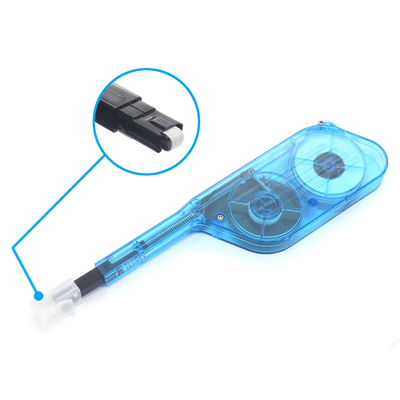 MPO MTP コンネクタのための1プッシュ光ファイバーコネクタクリーナー