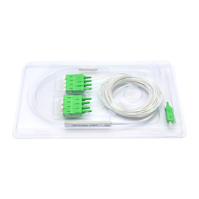 1X8 1X16 1X32 1x64 SC APCコネクタのないPLC光学分割器