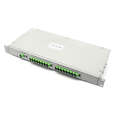 ラック型 19 インチ 1U 2U ファイバー PLC スプリッタ SM CATV システム