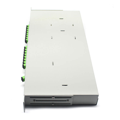 ラック型 19 インチ 1U 2U ファイバー PLC スプリッタ SM CATV システム