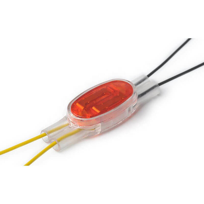 赤 19-24 AWG スコッチロック バットコネクタ ジェル