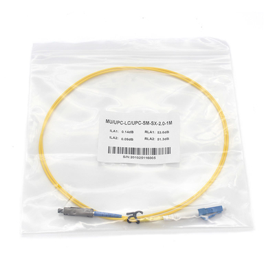 LSZH PVC Om4 パッチケーブル マルチモードファイバーパッチリード 0.9mm 2.0mm 3.0mm