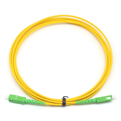 2.0mm 3.0mm シンプル光ファイバーパッチコード SC APCからSC APCSM