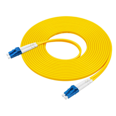 デュプレックス LC UPC- LC UPC 光ファイバージャンパーコード シグレモード 3.0mm