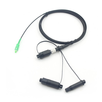 3対1の高速接続器 前接続型 FTTH ドロップケーブル G657A2 SM