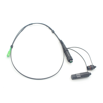 2 イン 1 SC APC 急速接続 FTTH ドロップパッチケーブル IP68 保護